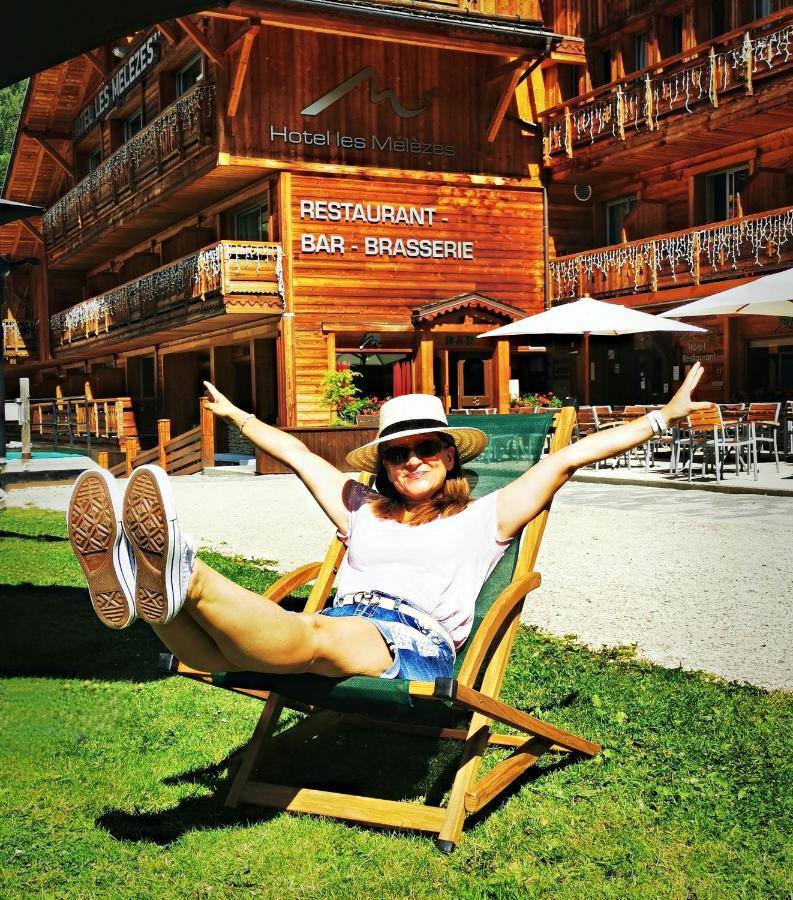 Hotel Les Mélèzes Les Deux Alpes Exterior foto