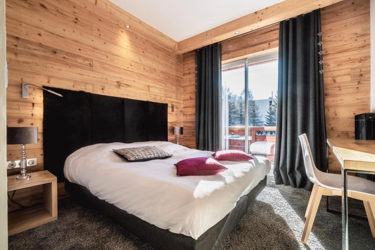 Hotel Les Mélèzes Les Deux Alpes Exterior foto