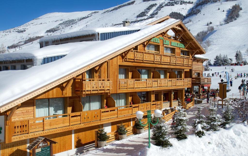 Hotel Les Mélèzes Les Deux Alpes Habitación foto